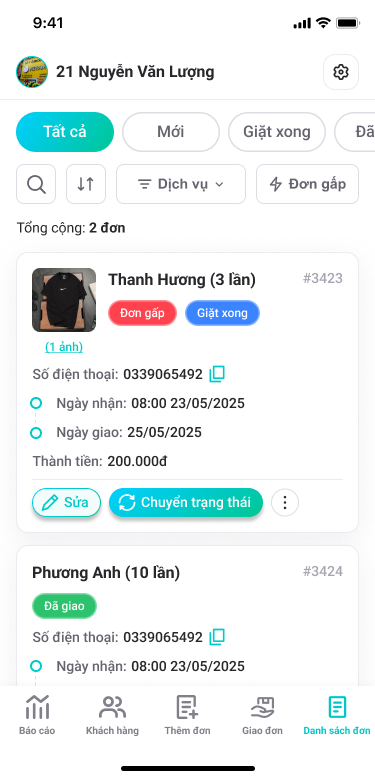 TinyClean app screenshot